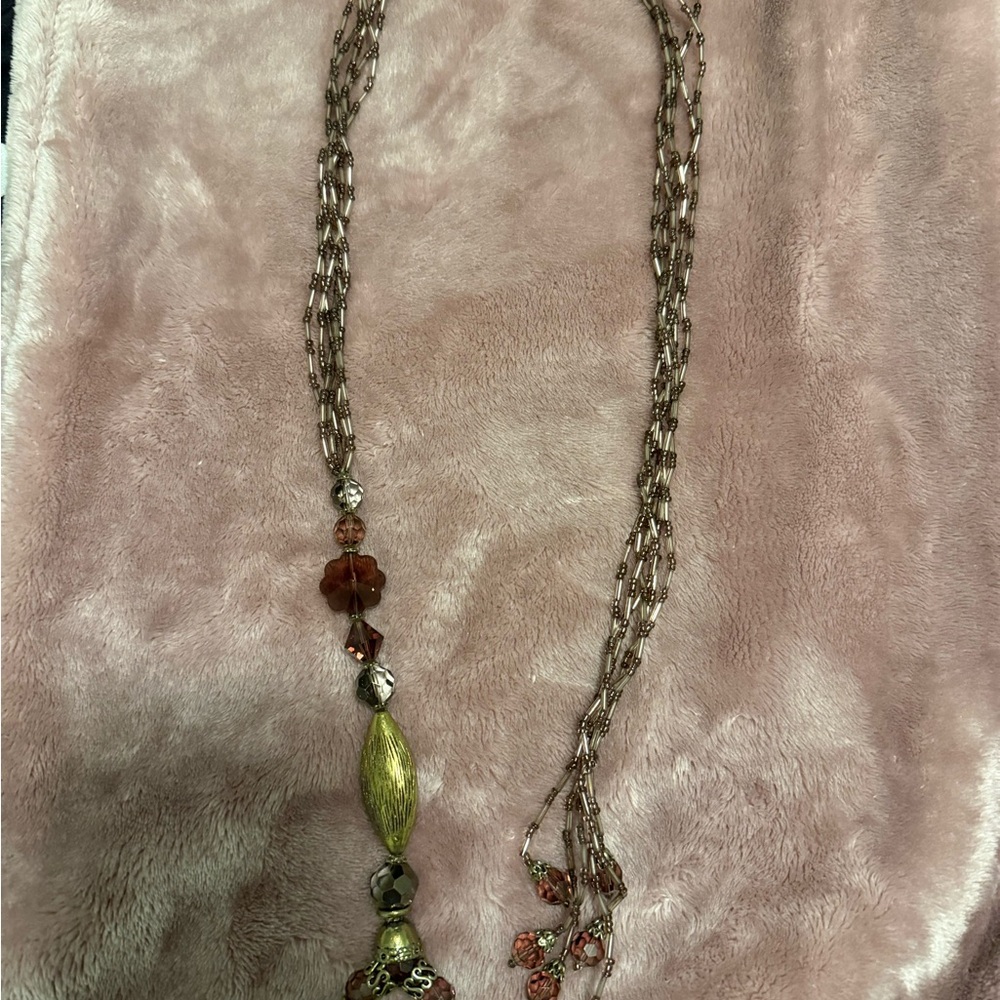 Jewelry Bundle Gold-Tone Rectangular Crystal Hoop… - image 6